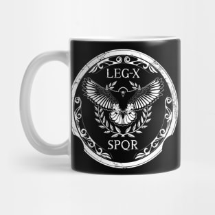 Legio X Equestris Roman Legionary Emblem Mug